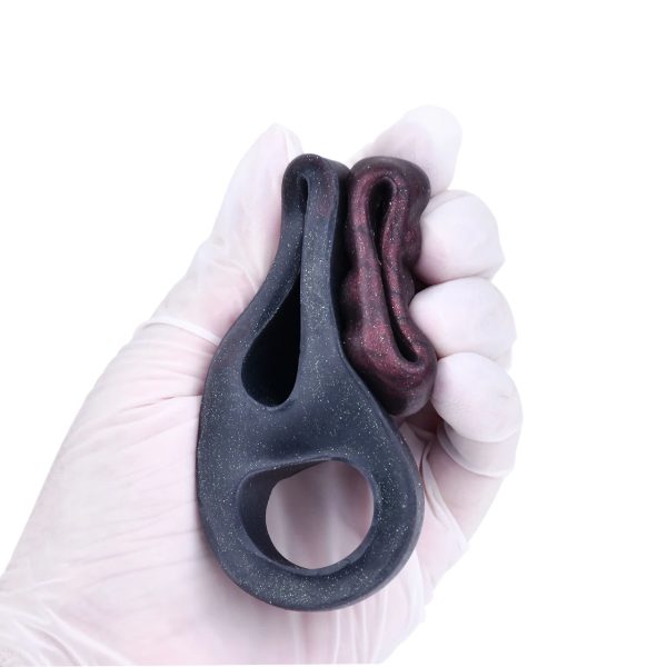 Black Penis Sleeve Extender Enlarger - Image 5