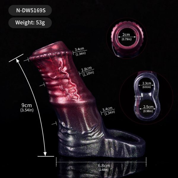Penis Enlargement Holster With Spiral Bondage Cock Delay Ejaculation - Image 26