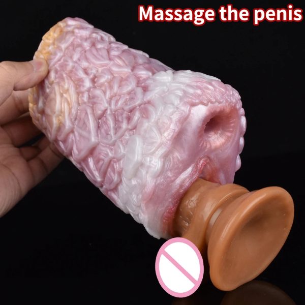 Erotic Dual Channel Masturbators Massage Penis - Image 3