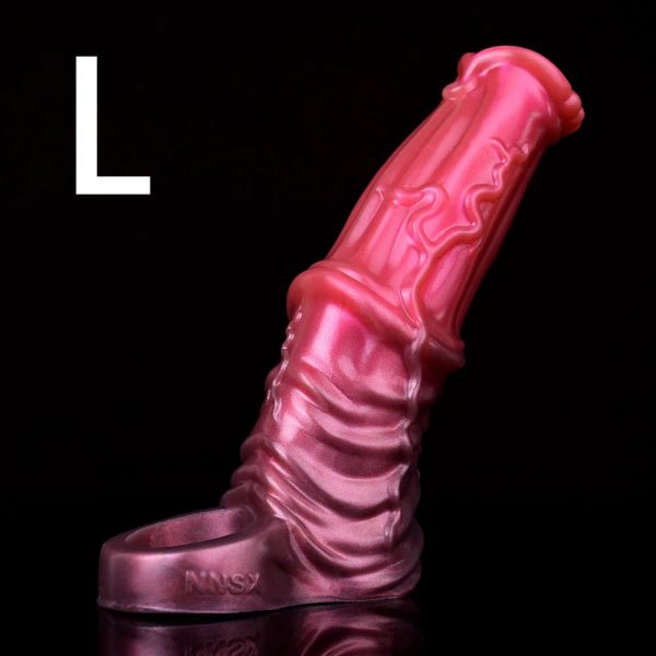 Black Penis Sleeve Extender Penis Extension Enlarger Girth Enhancer Sleeve Cock Sheath Penis - Image 10