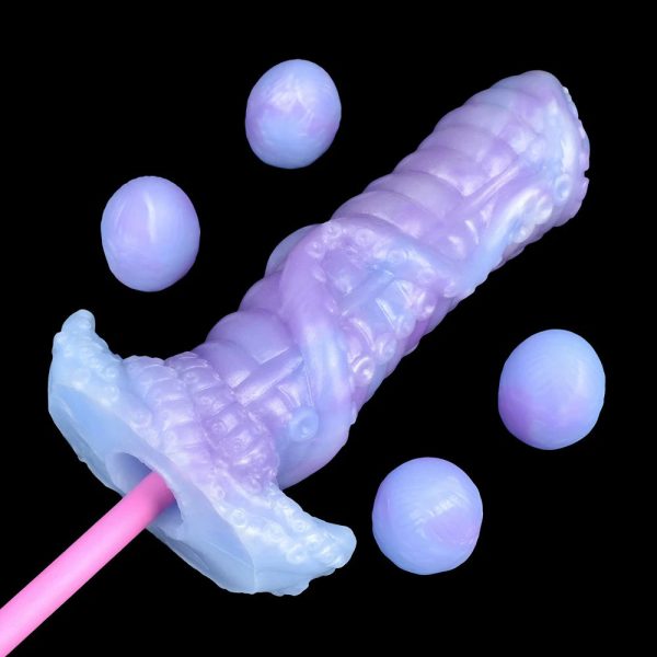 Octopuses Dildo Realistic Ovipositor Shape Tentacle Dildo Silicone Monster Dildo - Image 3