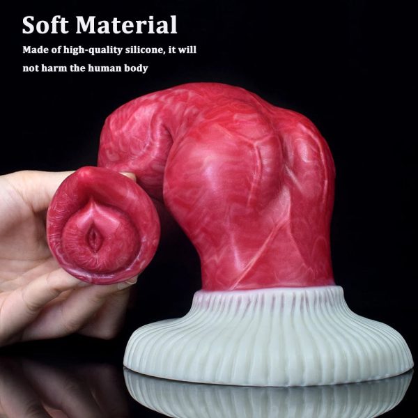 Huge Animal Dildo Vaginal G-spot With Suction Cup Horse/Wolf/Dog Penis - Image 3