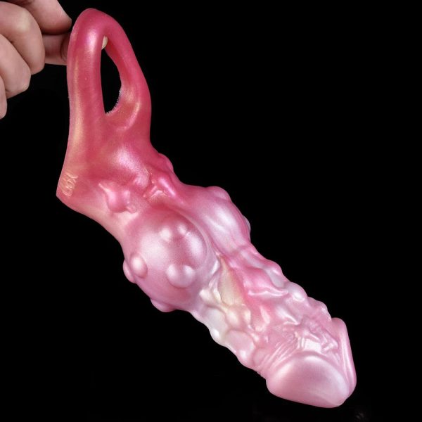 Wolf Knot Penis Condom Extender Dildo Cock Delayed Ejaculation Sex Toys - Image 2