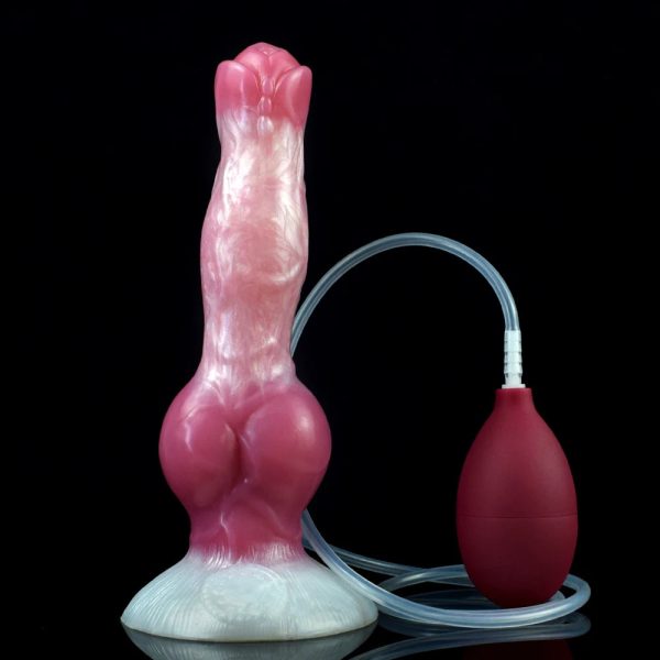 Dog Knot Ejaculation Fantasy Dildo with Strong Sucker Squriting - Image 21