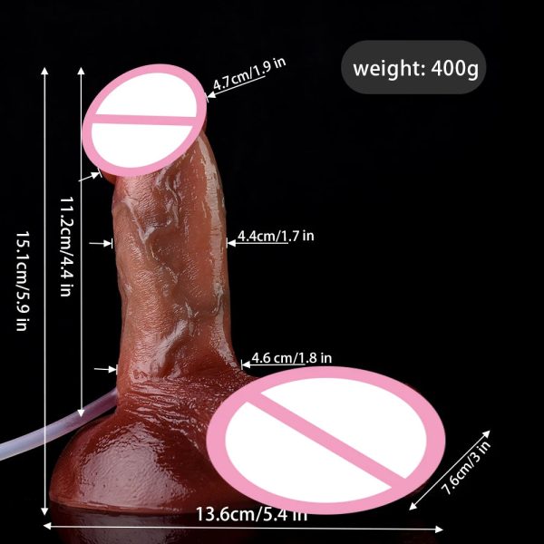 Sex Toys Simulation Ejaculation Dildo With Large Suction Cup - Image 6