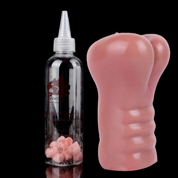 Soft Silicone Real Vagina Artificial Masturbation Cup - Image 8