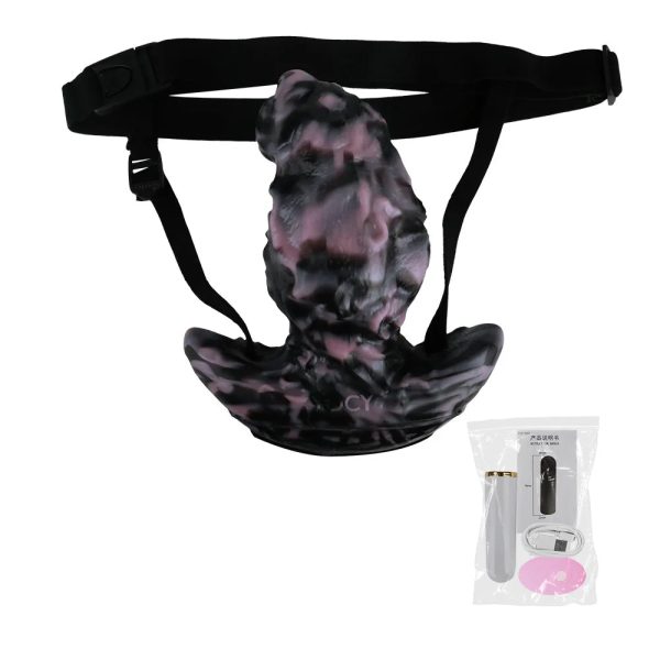 Soft Liquid Silicone Butt Plug Wearable Vibrating Butt Plug Mouth Plug - Image 22