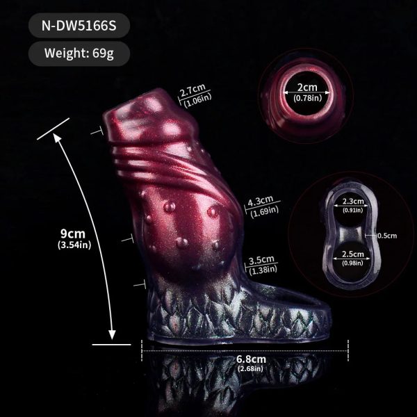 Big Knot Penis Sleeve Extra Large Penis Lock Ring - Image 7