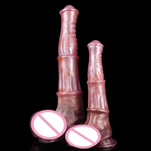 Soft Silicone Anal Dildo with Strong Suction Cup for Hands-Free - Image 2