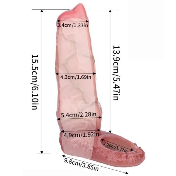 Realistic Dog Penis Elephant Penis Simulator Male Penis Thickening - Image 8