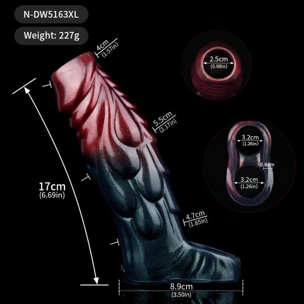 Extra Large Penis Enlargement Sleeve For Male Masturbation - Image 10