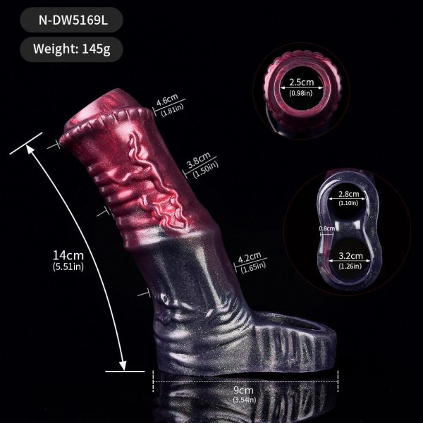 Penis Enlargement Holster With Spiral Bondage Cock Delay Ejaculation - Image 33