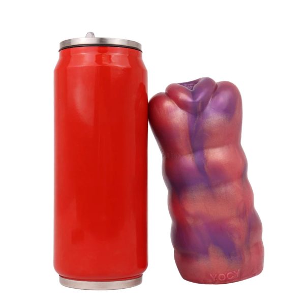 New Dual Channel Masturbator For Men Soft Silicone Sex Toys - Image 3