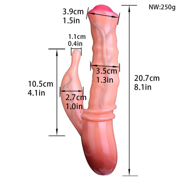 Realistic Vibrator Sex Toys Clitoral G Spot Vibrators with 10 Powerful Vibrating - Image 6