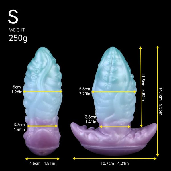 Anal Plug - Silicone Fantasy Octopus Tentacle Toy Couple Sex Game Tools - Image 7