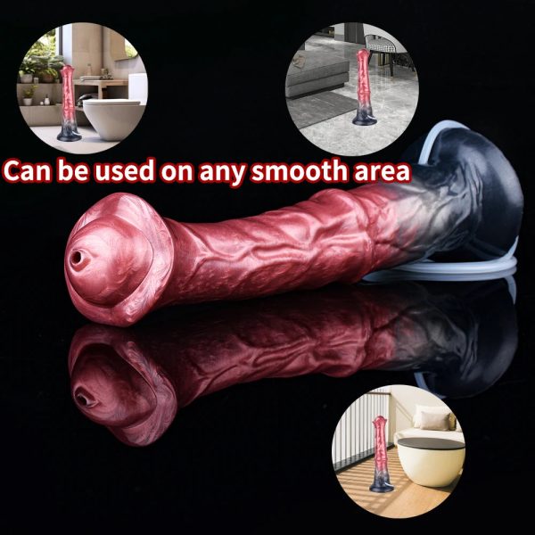 New Water Spray Sex Toys Animal Horse Ejaculation Dildo For Women - Image 4