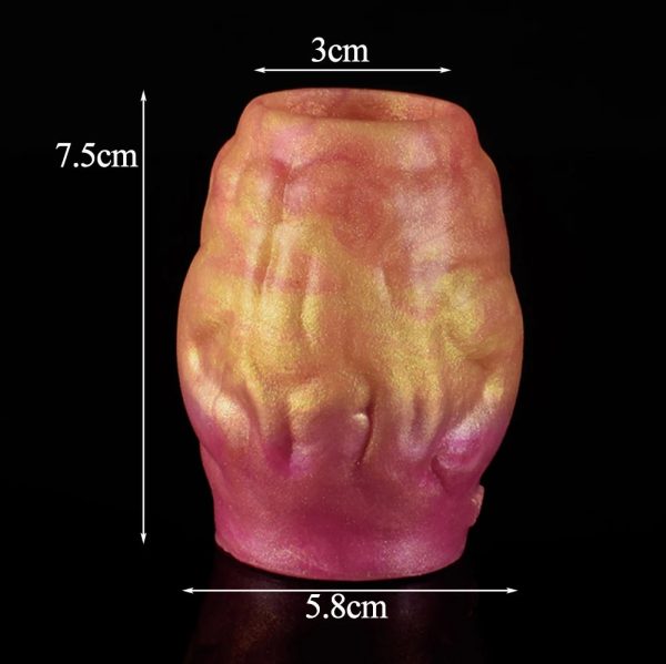 Male Condom Dragon Multiple Colors Soft Silicone Material Male Penis - Image 15