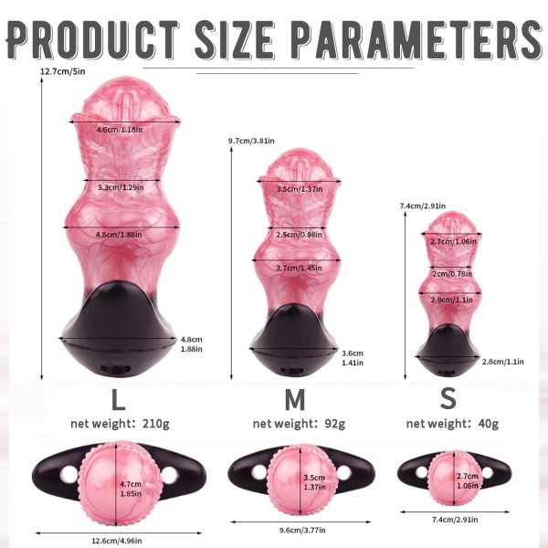 Anal Plug Fantasy Monster Penis Four Colors G-spot Stimulator - Image 9