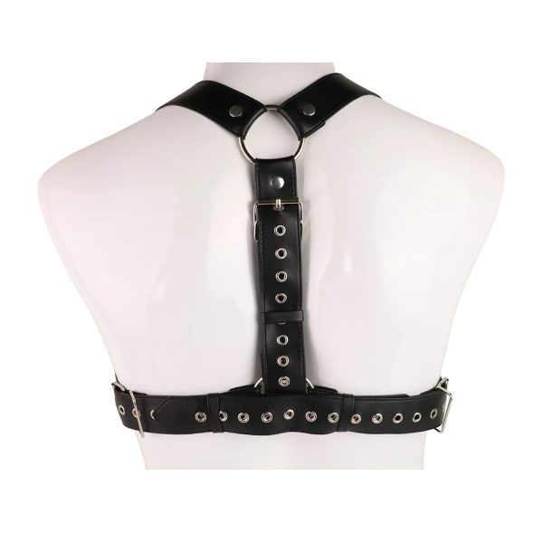 Men's Premium Corset Belt Adjustable Waist Cincher for Body Shaping Gothic Restraint Belt - Image 5