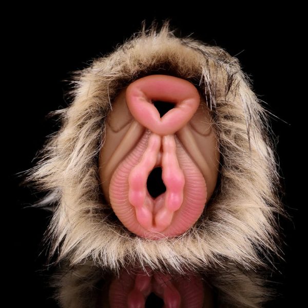 Realistic Pussy Ass Masturbator with Artificial Animal Fur Masturbators - Image 2