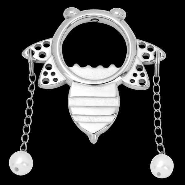 Nipple Clamps with Adjustable Leather Straps Fetish Bondage Adult Kinky Sex Toys - Image 3
