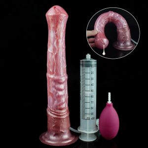 Long Horse Dildo Ejaculation Fantasy Penis Animal Squirting Function Vaginal Stimulator