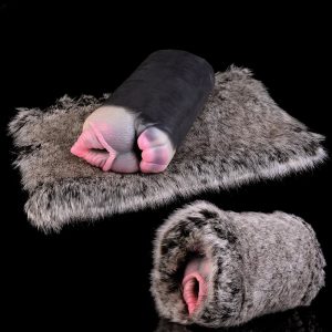 2 in 1 Dog Male Masturbator With Vagina and Anal With Artificial
