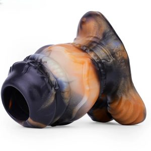 Fantasy Silicone Hollow Anal Plug Animal Butt Plug Stimulator Anal Sex Toys
