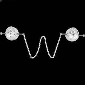 Adjustable Metal Nipple Clips Nipple Clamp with Chains Nipple Clips