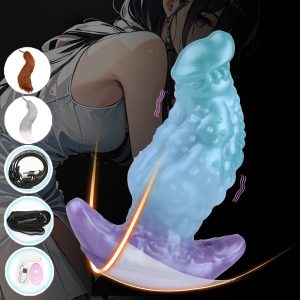 Fantasy Butt Plug Fetish Giant Design Monster Penis Real Texture Butt Plug