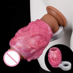 Men's Penis Enlargement Sleeve With Anti-drop Ring