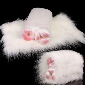 Male Masturbator Sex Toys with Animal Fur Soft Liquid Silicone Realistic Vagina