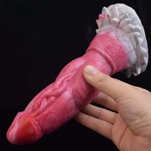 Fantasy Dildo with Knot Silicone Animal Sex Toys Wolf Dog Realistic Penis