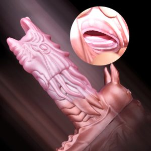 Fantasy Dragon Penis Condom Male Fetish Penis Enlargement Condom